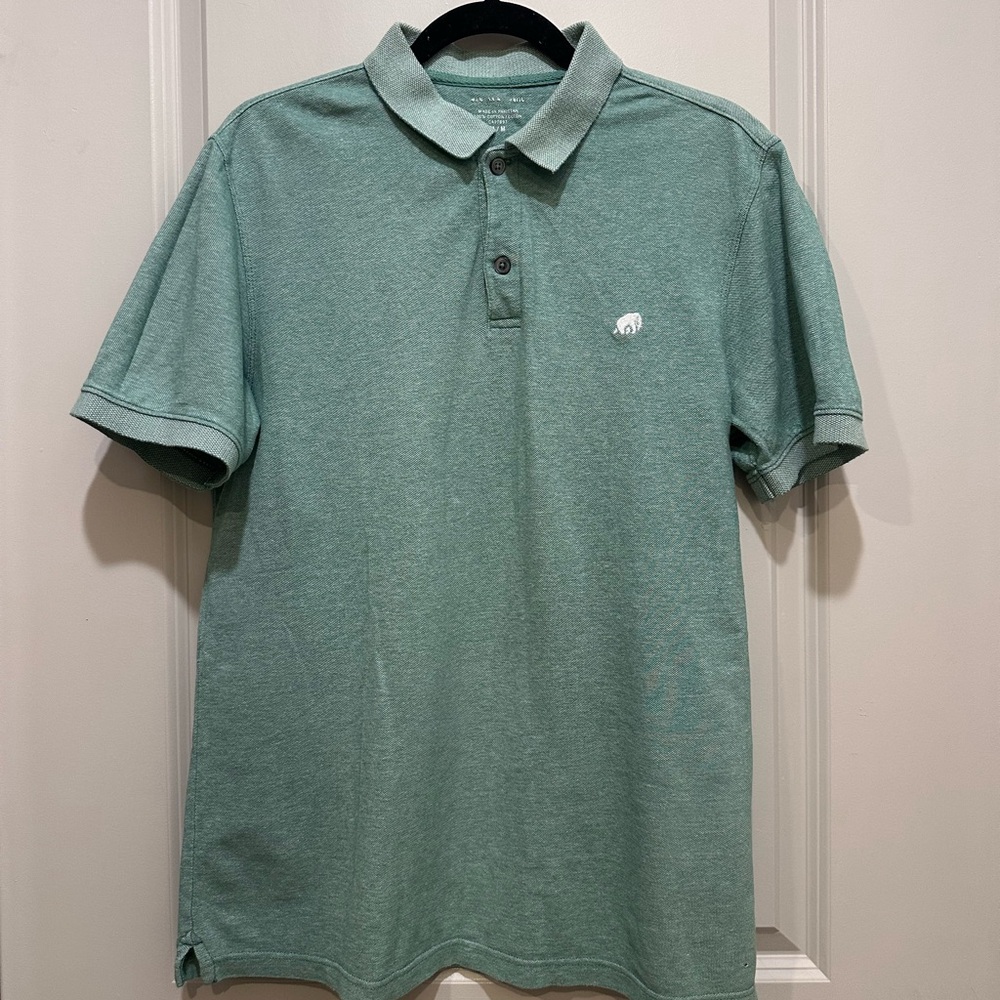 Banana Republic Men's Green Polo Shirt